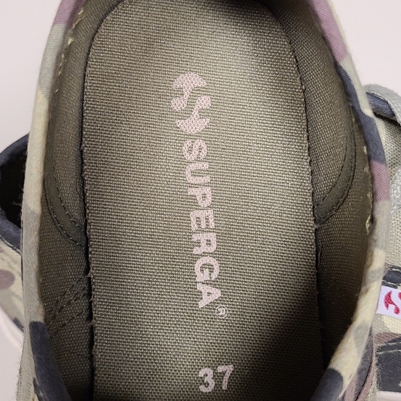 Superga Camo sneakers size 6 1/2 - Picture 6 of 8